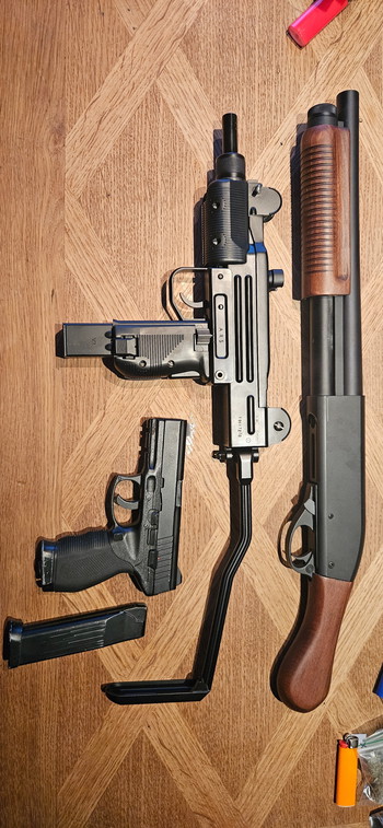 Imagen 2 de Kwc uzi, s&t ppsh, onbekende gas shotgun, taurus pt24/7