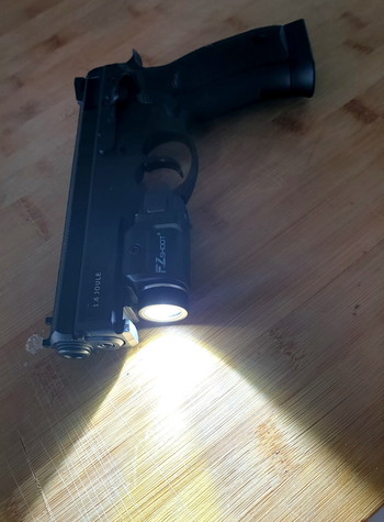 Image 3 pour CZ 75 SP-01 Shadow + light , usb oplaadbaar