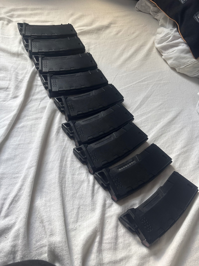 Bild 1 für 9 mid caps m4 mags