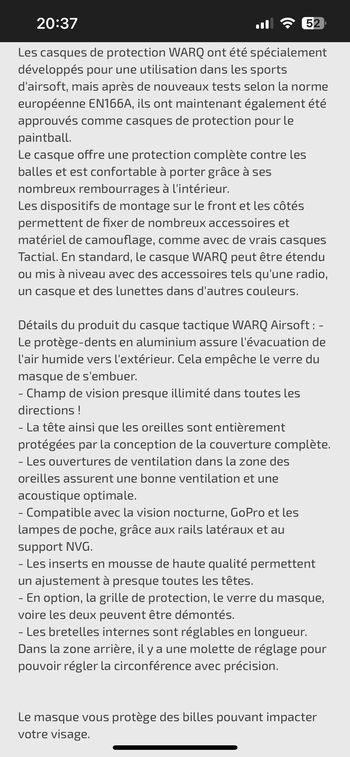 Image 3 for Casque WARQ