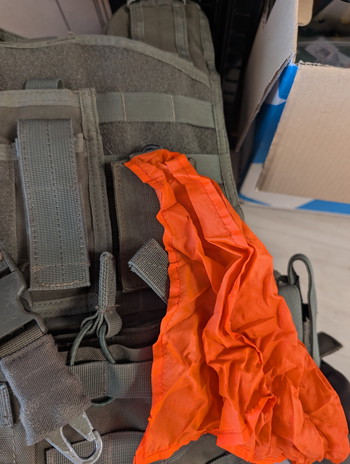 Afbeelding 5 van COMPLEET Invader Gear MOD Combo Tactical Vest OD incl. pouches