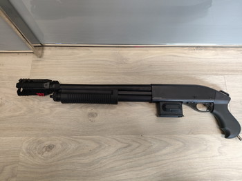 Bild 2 für Full Metal HPA shotgun met Acetech Quark-R Bi-frost tracer unit en M4 shotun adapter