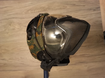 Imagen 2 de helm met gezichtsbescherming