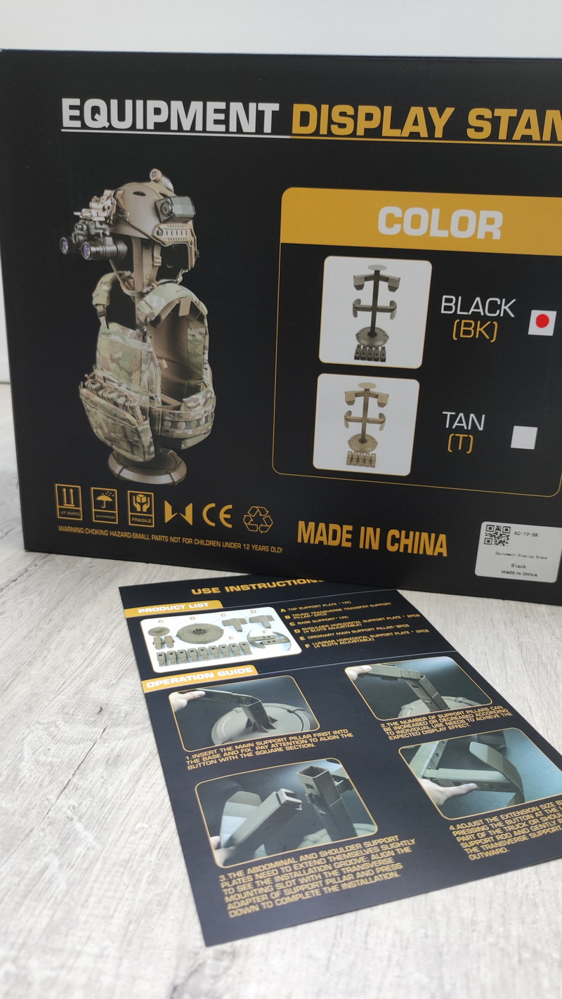 Bild 1 für Equipment Display Stand Black WoSport