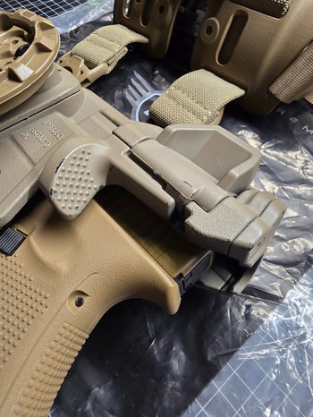 Afbeelding 3 van RADAR - HOLSTER GLOCK - ROTOR / SUPPORT + PLAQUE DE CUISSE