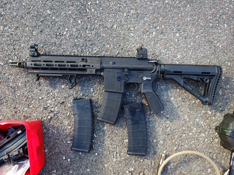 Image 1 pour WE 416 GBBR, steel BCG, HPA Drum