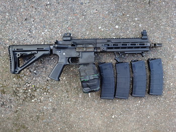Image 2 pour WE 416 GBBR, steel BCG, HPA Drum