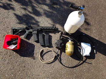 Image 4 pour WE 416 GBBR, steel BCG, HPA Drum