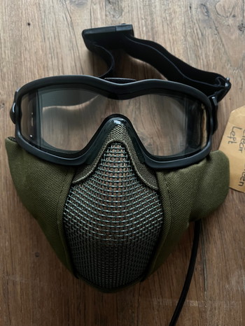 Image 2 for Mask Solutions masker met anti-fog (olive green)