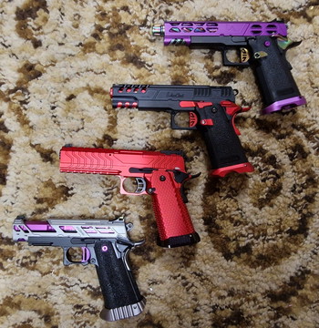 Image 2 for tokyo marui hi capa 5.1 tm zwart rood