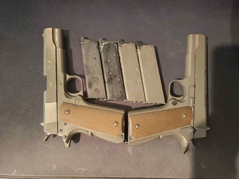 Bild 2 für 2x colt 1911 U.S. ARMY inclusief extra magazijnen