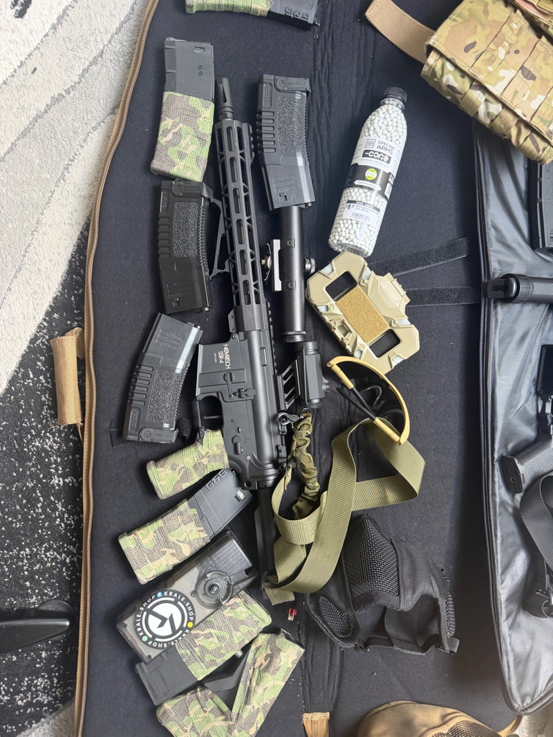 Image 1 for Complete Airsoft Set SSR4 LT32 AUG P99