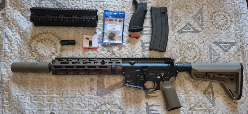 Afbeelding 1 van Hk416 guns modify custom gbb