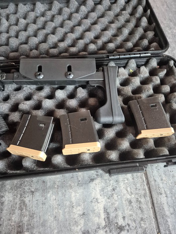 Image 2 for B&T SPR-300 Blackout Airsoft + 4 mags + Sig Sauer scope