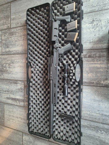 Image 3 for B&T SPR-300 Blackout Airsoft + 4 mags + Sig Sauer scope