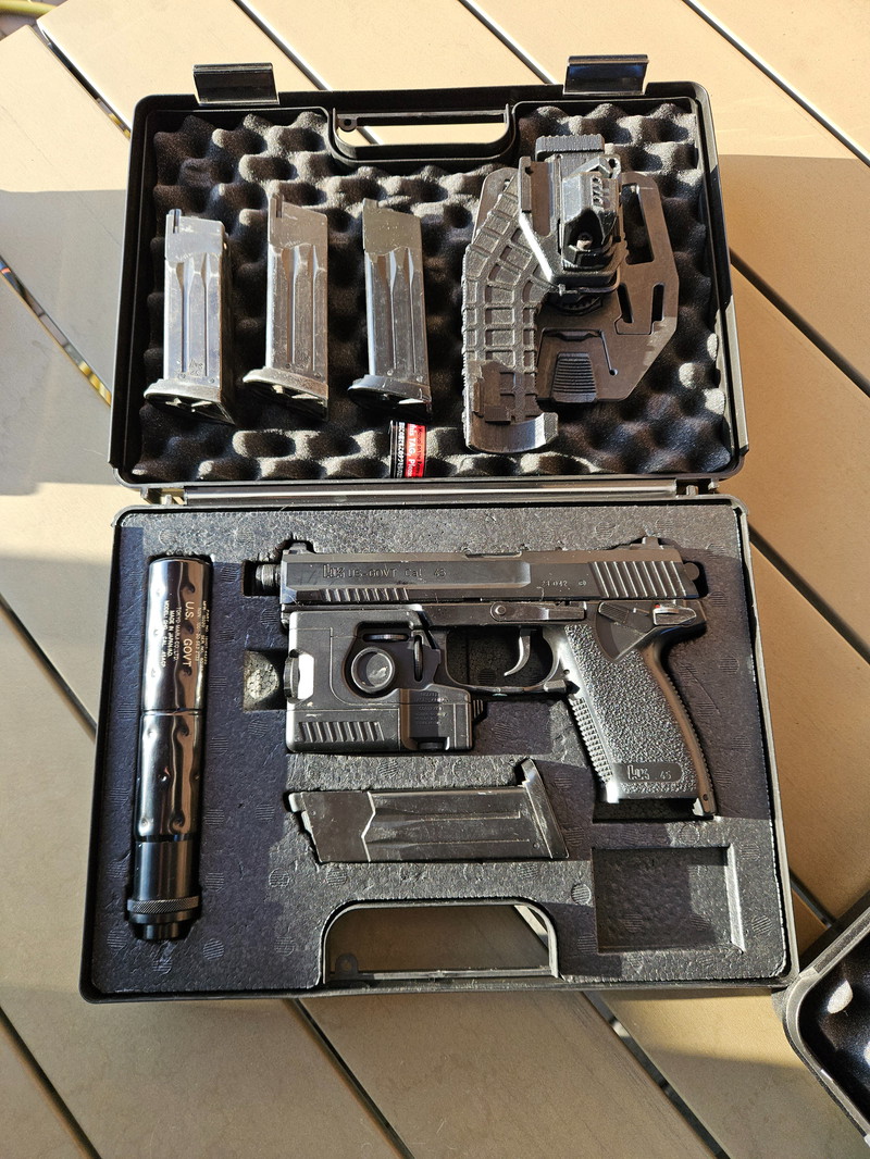 Imagen 1 de Tm mk 23 socom met 4 mags en holster