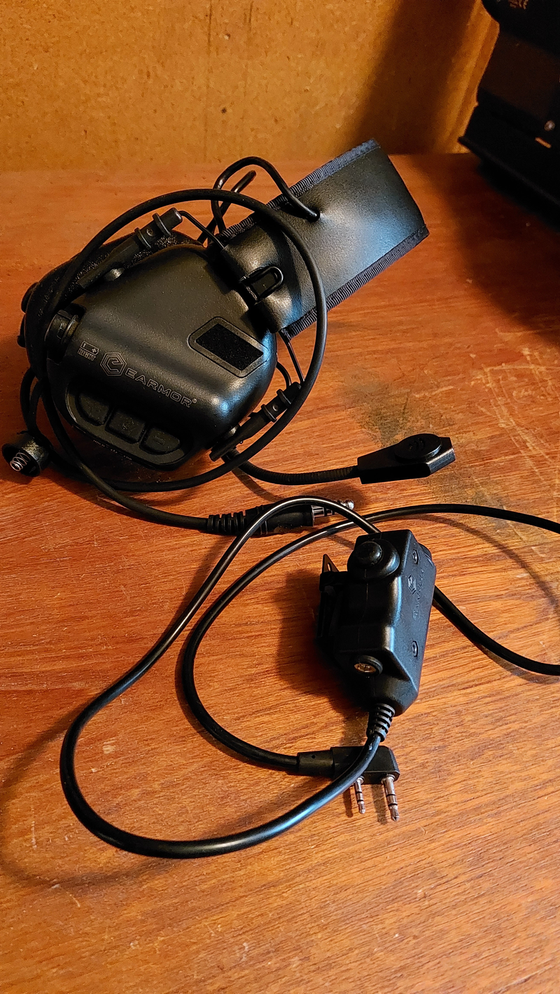 Image 1 for Earmor headset m32 and ptt