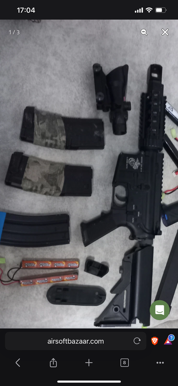 Image 4 pour Aeg replicas and sniper ( sell or trade)