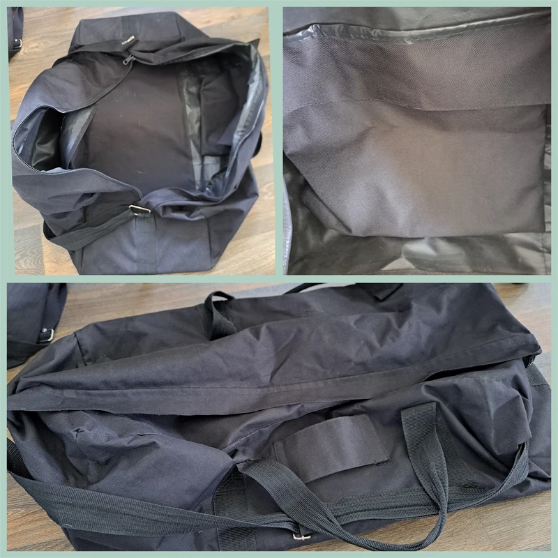 Image 1 for Zwarte, ruime airsofttas 101 INC