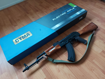 Afbeelding 2 van Cyma AKM AK47 - Real wood & Real steel