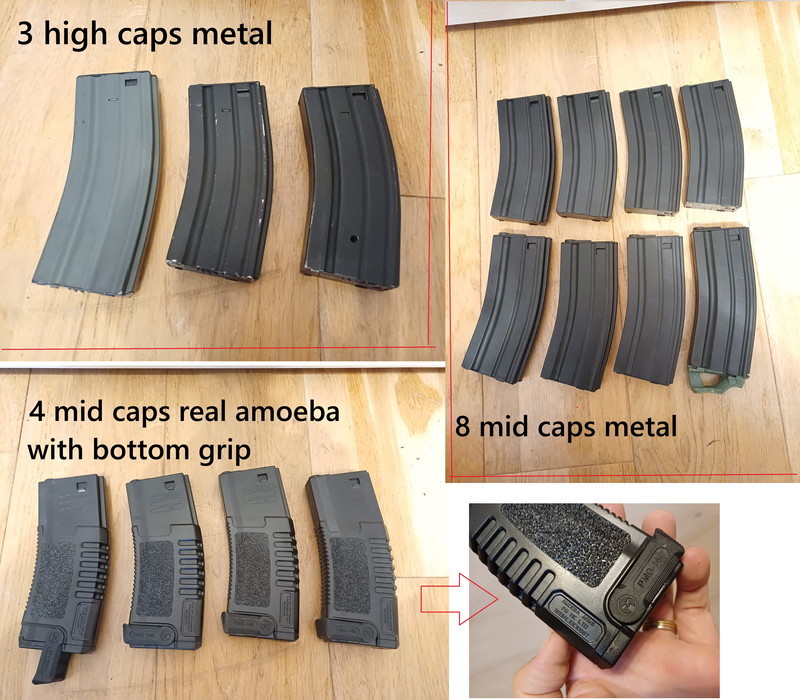 Imagen 1 de magazines mid caps and high caps