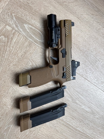 Image 2 for Z.G.A.N. Sig Sauer ProForce P320 M17 GBB FDE Package