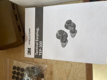 Image 4 for 3M Peltor TEP-300 Tactical Earplug Set Coyote Neuwertig OVP