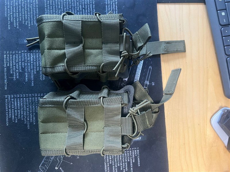 Image 1 for NEW double magazines pouch-OD