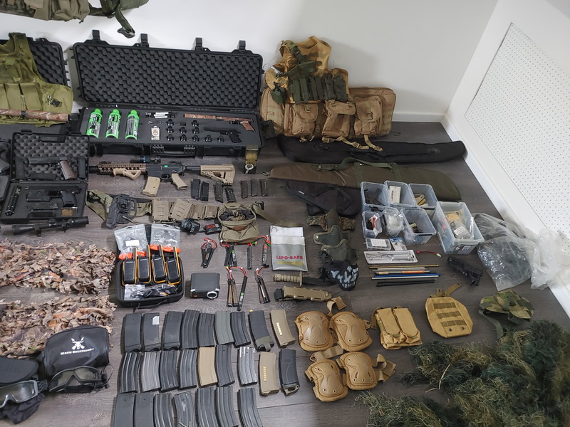 Image 1 for Complete airsoftset/hobby tekoop