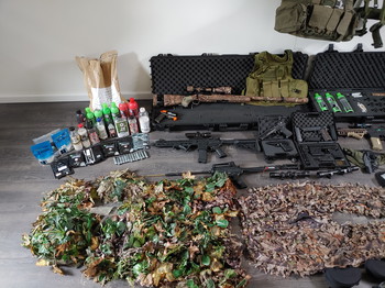Image 2 for Complete airsoftset/hobby tekoop