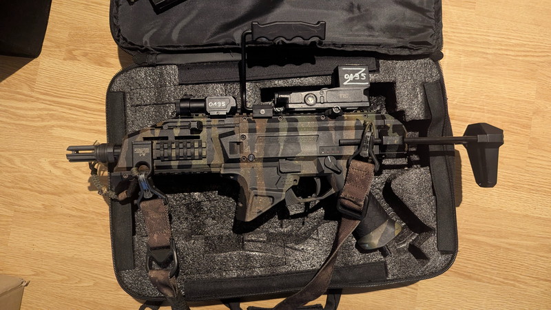 Bild 1 für Scorpion Evo HPA wolverine Inferno Camo custom