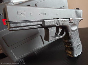 Imagen 2 de Umarex Glock 17 Steel Slide met koffer, 2 magazijnen en speedloader