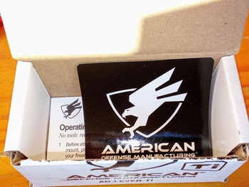 Afbeelding 7 van Aimpoint H2 2MOA / UNITY Micro Mount / American Defense QD TI Lever