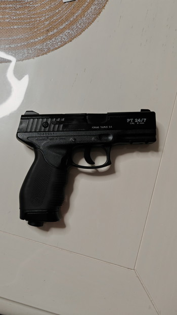 Image 3 for KWC Forjas Taurus PT 24/7 Cal 9mm (culasse ABS) + mallette + 3000 BBS