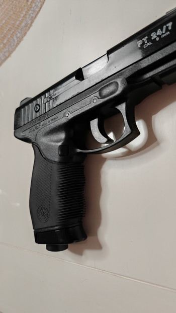 Image 5 for KWC Forjas Taurus PT 24/7 Cal 9mm (culasse ABS) + mallette + 3000 BBS