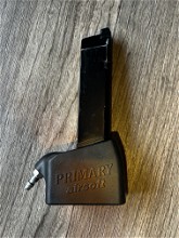Image for Primary Airsoft Glock to M4 Gen4 HPA adapter (US connector) with WE G17 mag installed