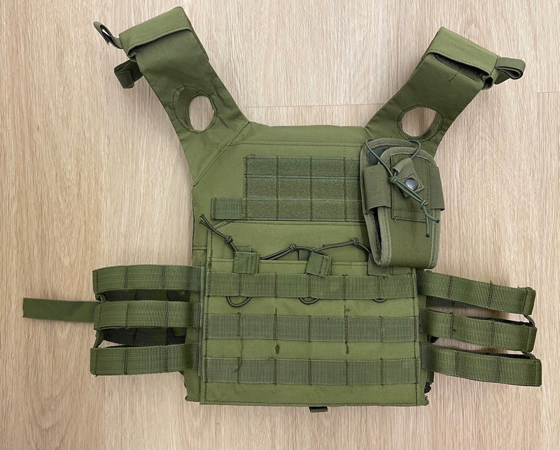 Image 1 for Plate carrier groen