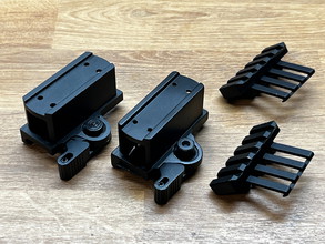 Image for Red dot risers en 45 graden picatinny