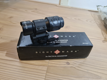 Imagen 3 de 3x tactical magnifier slide to side mount