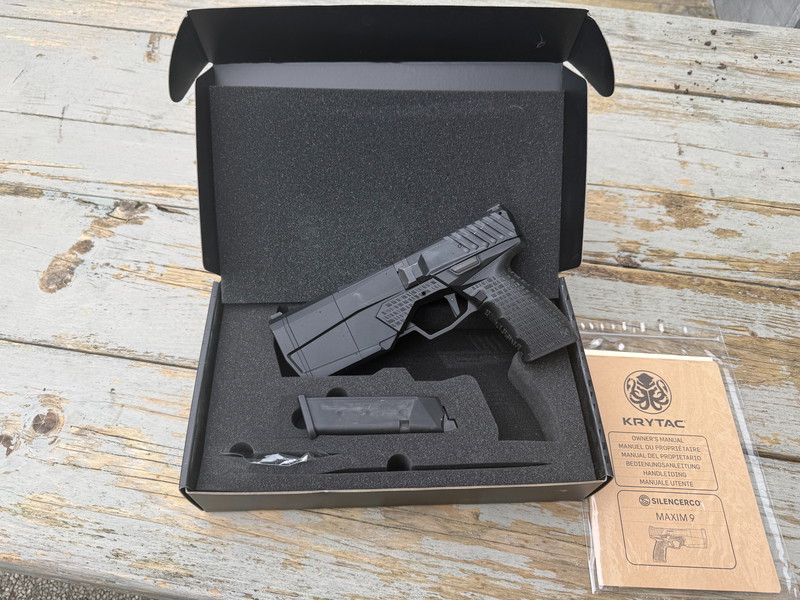 Afbeelding 1 van Krytac SilencerCo Maxim 9 gbb
