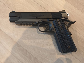 Image 7 for Tokyo Marui Night Warrior 1911 Hi-Kick Gas Blowback Airsoft Pistol