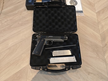 Image 8 for Tokyo Marui Night Warrior 1911 Hi-Kick Gas Blowback Airsoft Pistol