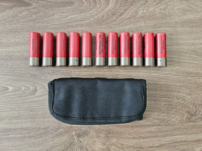 Imagen para 11 Cyma CM350 Shotgun shells (Tokyo Marui compatible) met afsluitbare molle pouch