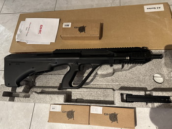 Imagen 2 de GHK Aug A3 nieuw met 4 mags, extra nozzle en feed lips