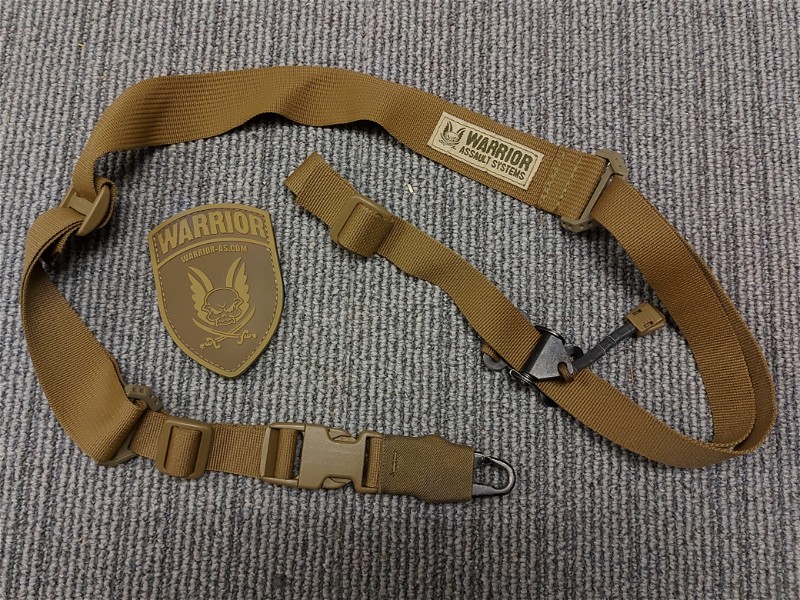 Afbeelding 1 van Warrior Assault Systems two point sling Tan