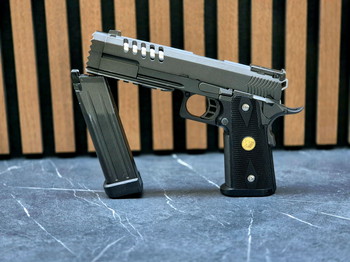 Image 2 for Hi-Capa 5.2 K | Pistool | GBB | Full Metal Zwart | WE