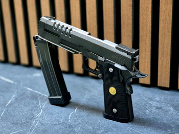 Image 3 for Hi-Capa 5.2 K | Pistool | GBB | Full Metal Zwart | WE