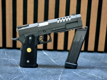 Image 4 for Hi-Capa 5.2 K | Pistool | GBB | Full Metal Zwart | WE