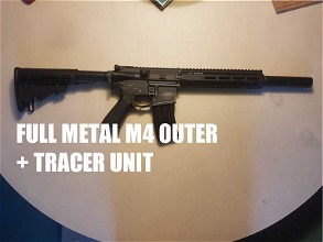 Afbeelding van Full metal M4 outer + Tracer Unit