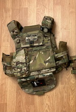 Afbeelding van TMC SPC plate carrier vest in multicam